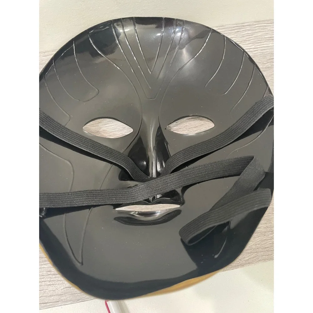 Goldust WWE Wrestling Gold and Black Costume Face Mask Cosplay NEW
